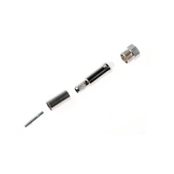 FME Female Connector 180 Degree 50Ω 2GHz Crimp for RG58 C/U