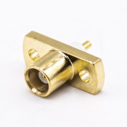 20pcs MCX Connector 2Hole Flange Straight Female for Panle Mount