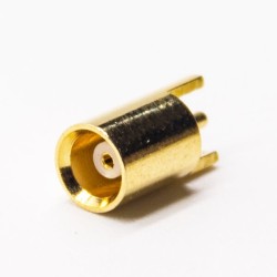 20pcs MCX Female Connectors 180 Degree Through Hole for PCB Mount