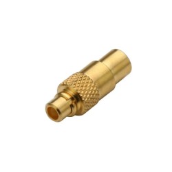 20pcs MMCX RF Connector 180 Degree Male Solder Type for Cable UT086