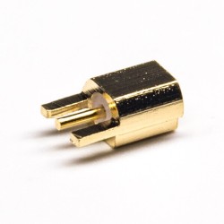 Female MMCX Connector Offset Type 180 Degree for PCB Mount