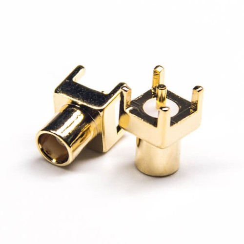 MCX Female Connector Straight Through Hole for PCB Mount MCX Female Connector Straight Through Hole for PCB Mount