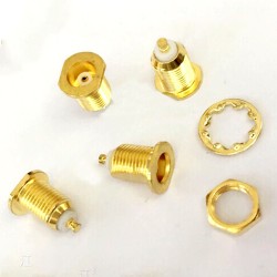 MCX Female Jack Connector RF Coaxial Socket Solder Type