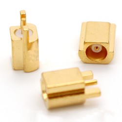 MCX Female Jacket Connetor Socket for PCB Mount