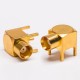 MCX Female to Coax Connector Through Hole for Pcb mount