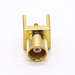 MCX Straight Connector Coax Female Through Hole for PCB