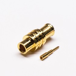 MCX Straight Plug coaxial Connector Solder Type for Cable