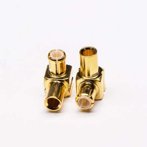 MCX Type Connector Right Angled Male Solder Type for Cable
