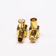 MCX Type Connector Right Angled Male Solder Type for Cable