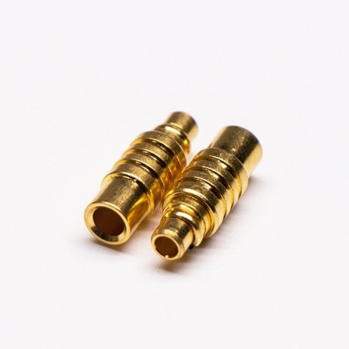 MMCX Coax Connector Male Straight Gold Plated Solder Type MMCX Coax Connector Male Straight Gold Plated Solder Type