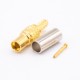 MMCX Coaxial Connector Male Straight Gold Plated Crimp Type MMCX Coaxial Connector Male Straight Gold Plated Crimp Type