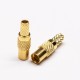 MMCX Connector Female Straight Gold Plated Crimp Type for Cable MMCX Connector Female Straight Gold Plated Crimp Type for Cable