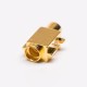 MMCX Jack Right Angle Connector with switch Edge mount for PCB Mount