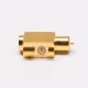 MMCX Jack Right Angle Connector with switch Edge mount for PCB Mount