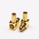 MMCX RF Connector Right Angled Male Crimp Type for Cable MMCX RF Connector Right Angled Male Crimp Type for Cable