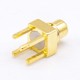 MMCX Straight Connector Gold Plated Offset Type for PCB Mount