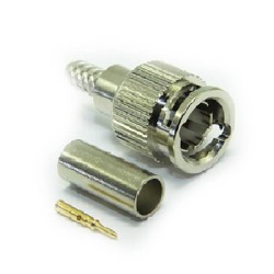 20pcs Mini BNC Connector Crimping RG58 RG59 Male Type