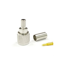 mini UHF Male RF Connector Crimp for Cable RG316 RG174