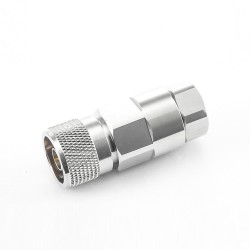 1/2 N Connector Male Straight Clamp for Super Flexible Cable
