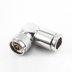 10pcs N Type Elbow Connector Male Clamp for SYV50-9