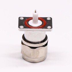 20pcs Buy N Type Flange 4 Hole 180 Degree Plug Extended PTFE Waterproof