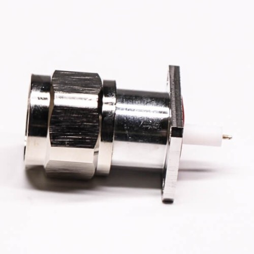 20pcs Buy N Type Flange 4 Hole 180 Degree Plug Extended PTFE Waterproof 20pcs Buy N Type Flange 4 Hole 180 Degree Plug Extended PTFE Waterproof