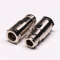 20pcs Clamp Type Coupling N connector Female Straight Coaxial Connector
