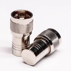 20pcs Coaxial Connector Male N Type Straight terminal load Connector