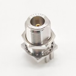 20pcs Edge Mount N Type Connector Straight Female Bulkhead Receptacle