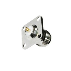 20pcs N Connector Flange Mount with 4Hole Straight Jack for Panel