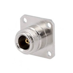 20pcs N Female Straight Soldering Panel Mounting Socket