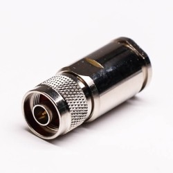 20pcs N Type Coaxial Connector Straight Male Clamp Type for Cable