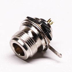20pcs N Type Connector Cable Straight Jack Solder Cup for Coaxial Cable