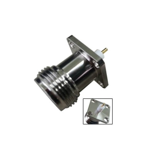 20pcs N Type Connector Jack Straight 4Hole Flange for Panel Mount 20pcs N Type Connector Jack Straight 4Hole Flange for Panel Mount