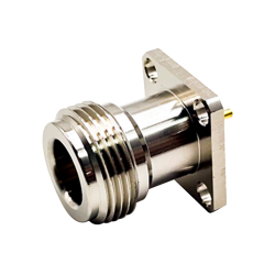 20pcs N Type Connector Jack Straight 4Hole Flange for Panel Mount