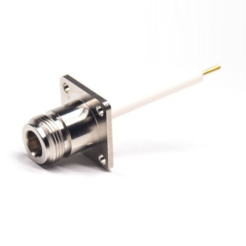20pcs N Type Female Chassis Mount Connector Female 180 Degree 4 Hole Flange Mount 20pcs N Type Female Chassis Mount Connector Female 180 Degree 4 Hole Flange Mount