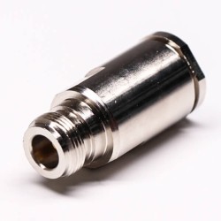 20pcs N Type Female RF Connector Straight 180 Degree Clamp Type