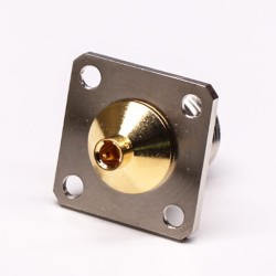 20pcs N Type Flange Mount Female Straight 4 Hole Flange Solder Type for Cable