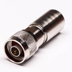 20pcs N Type Male RF Connectors Straight 180 Degree Clamp Type
