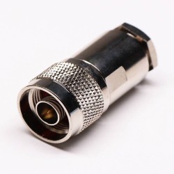 20pcs N Type Straight Plug Coaxial Clamp Type Connector for Cable