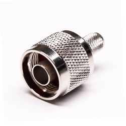 20pcs RF Type N Male Straight Crimp Type for Coaxial Cable for RG6