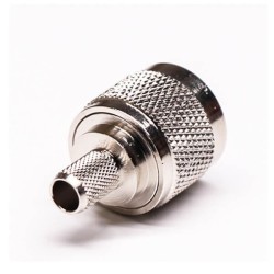 20pcs RF Type N Male Straight Crimp Type for Coaxial Cable for RG6