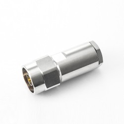 3/8 N Connector Male Straight Clamp for Super Flexible Cable