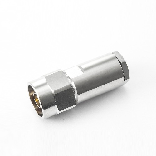 3/8 N Connector Male Straight Clamp for Super Flexible Cable 3/8 N Connector Male Straight Clamp for Super Flexible Cable