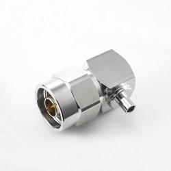 90 Degree Type N Connector Male Solder for Semi-flexible Semi-rigid-3