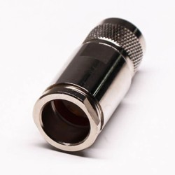 Clamp Type Connector N Type Straight Male