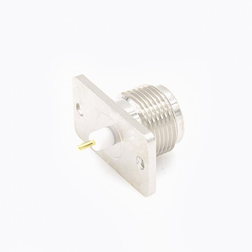 Coax N Type Connector 2 Hole Flange Straight Female Solder for PCB Mount Coax N Type Connector 2 Hole Flange Straight Female Solder for PCB Mount