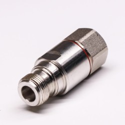 Coaxial Connector Types N Female Straigh Clamp Type Waterproof