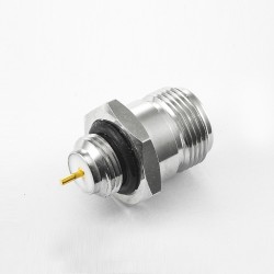 Connector N Bulkhead Female Waterproof Welding Plate Straight Solder for PCB Mount