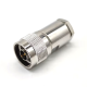 Connector N Male LMR400 Male Straight Clamp for 7D-FB